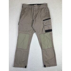 FXD Pants Mens 30x30 Beige WP-1 Cargo Canvas Workwear Utility